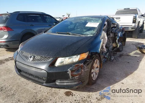 2012 Honda Civic Lx из США, поврежденный, VIN 2HGFG3B55CH545029